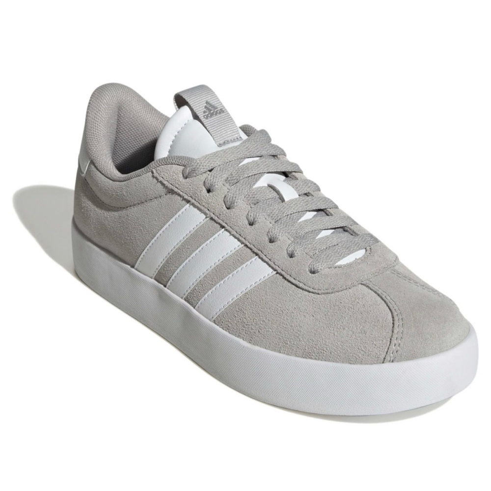 Adidas Gray and White Sneakers Classic Design
